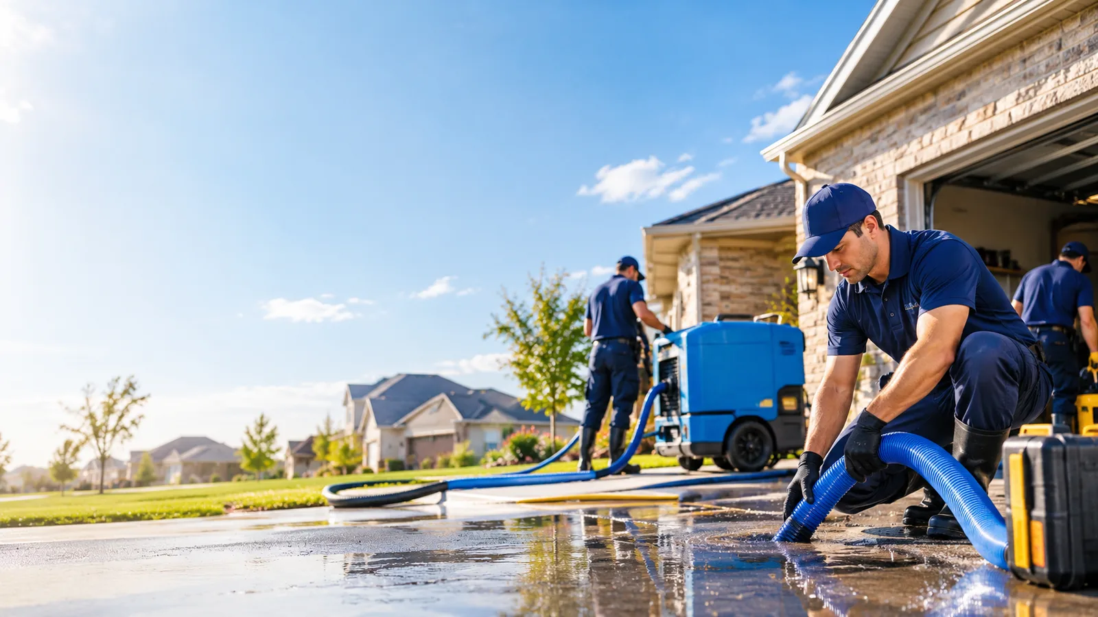Sewage Backup Cleanup in Houston, OH near me